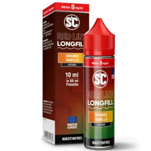 SC - Red Line Longfills 10 ml - Orange Vanilla