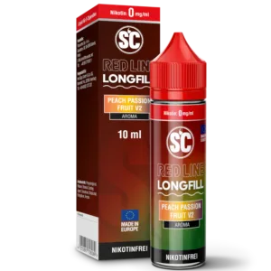 SC - Red Line Longfills 10 ml - Peach Passion Fruit V2