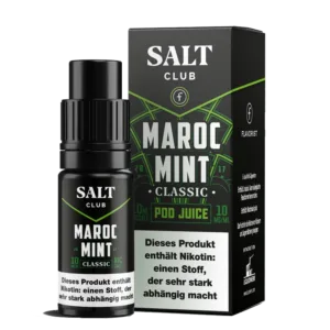 Salt Club - Flavorist Maroc Mint - Nikotinsalz Liquid