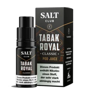 Salt Club - Flavorist Tabak Royal - Nikotinsalz Liquid - Classic