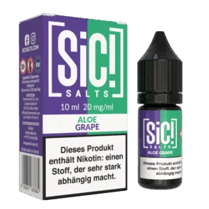 SiC! Salts - Nikotinsalz Liquid - Aloe Grape