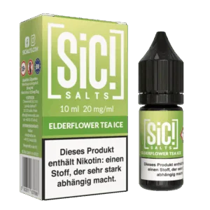 SiC! Salts - Nikotinsalz Liquid - Elderflower Tea Ice