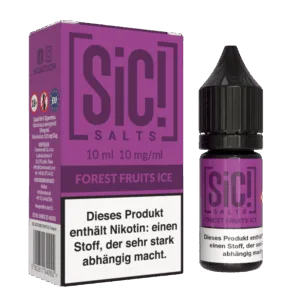 SiC! Salts - Nikotinsalz Liquid - Forest Fruits Ice