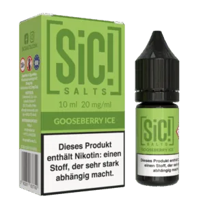SiC! Salts - Nikotinsalz Liquid - Gooseberry Ice