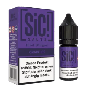 SiC! Salts - Nikotinsalz Liquid - Grape Ice