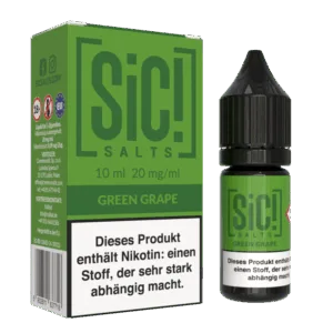 SiC! Salts - Nikotinsalz Liquid - Green Grape