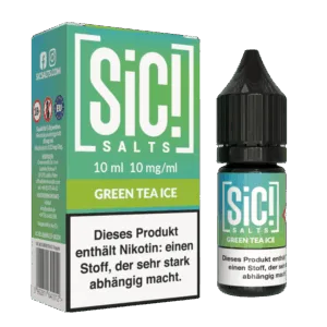 SiC! Salts - Nikotinsalz Liquid - Green Tea Ice