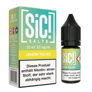 SiC! Salts - Nikotinsalz Liquid - Lemon Tea Ice