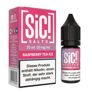 SiC! Salts - Nikotinsalz Liquid - Raspberry Tea Ice