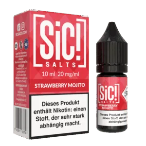 SiC! Salts - Nikotinsalz Liquid - Strawberry Mojito