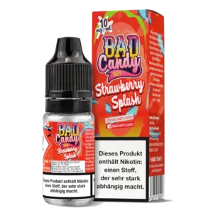 Bad Candy Liquids - Strawberry Splash - Nikotinsalz Liquid 10 mg/ml