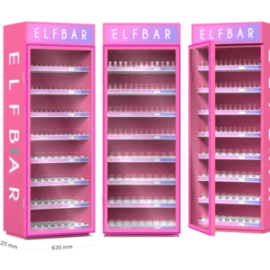 Elfbar - LED-Verkaufsdisplay Pink