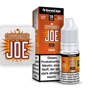 Commander Joe Tabak Aroma - Liquid für E-Zigaretten