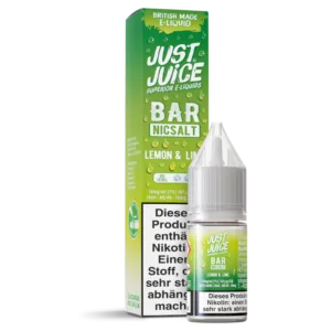 Just Juice - Bar - Nikotinsalz Liquid - Lemon & Lime