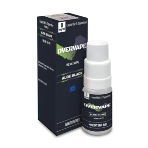Overvape - Nikotinsalz Liquid - Aloe Black