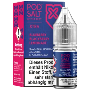 Pod Salt X - Nikotinsalz Liquid - Blueberry Blackberry Lemonade