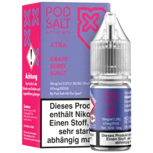 Pod Salt X - Nikotinsalz Liquid - Grape Berry Burst