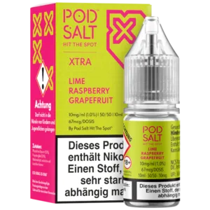Pod Salt X - Nikotinsalz Liquid - Lime Raspberry Grapefruit