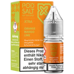 Pod Salt X - Nikotinsalz Liquid - Orange Mango Lime