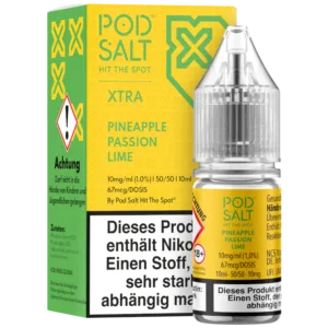 Pod Salt X - Nikotinsalz Liquid - Pineapple Passion Lime