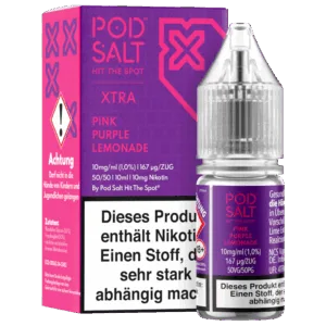 Pod Salt X - Nikotinsalz Liquid - Pink Purple Lemonade