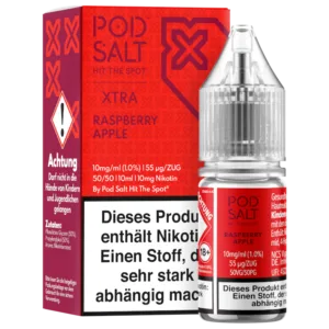 Pod Salt X - Nikotinsalz Liquid - Raspberry Apple