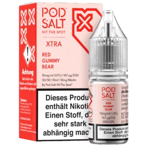 Pod Salt X - Nikotinsalz Liquid - Red Gummy Bear