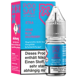 Pod Salt X - Nikotinsalz Liquid - Sour Blue Raspberry