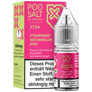 Pod Salt X - Nikotinsalz Liquid - Strawberry Watermelon Kiwi