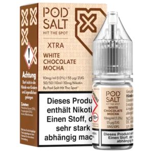 Pod Salt X - Nikotinsalz Liquid - White Chocolate Mocha