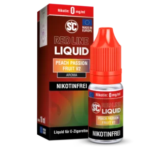SC - Red Line - Peach Passion Fruit V2 - Nikotinsalz Liquid