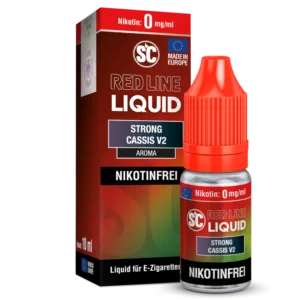 SC - Red Line - Strong Cassis V2 - Nikotinsalz Liquid