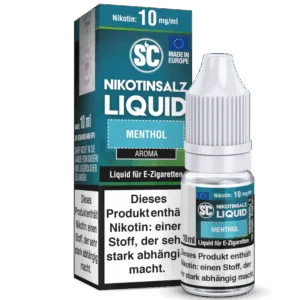 SC - Menthol - E-Zigaretten Nikotinsalz Liquid 20 mg/ml