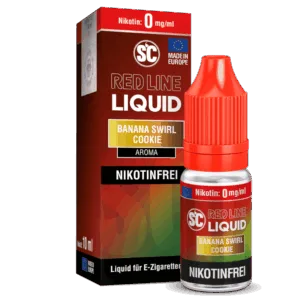 SC - Red Line - Banana Swirl Cookie - Nikotinsalz Liquid