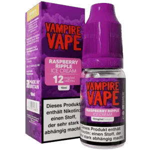 Vampire Vape - Dessert Collection - E-Zigaretten Liquid - Raspberry Ripple Ice Cream