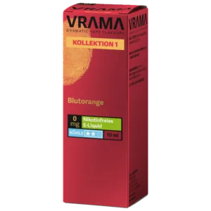 VRAMA - Kollektion 1 - Nikotinsalz Liquid - Blutorange
