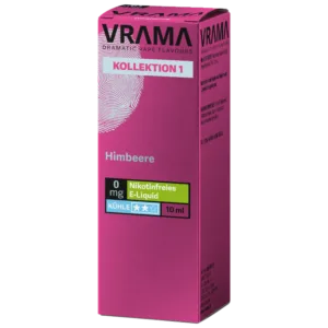VRAMA - Kollektion 1 - Nikotinsalz Liquid - Himbeere